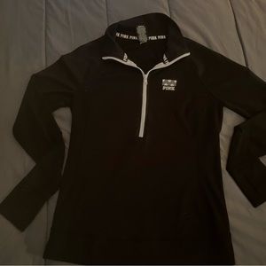 VS Pink quarter zip jacket